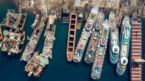 cruise ship cemetery|old cruise ships graveyard.